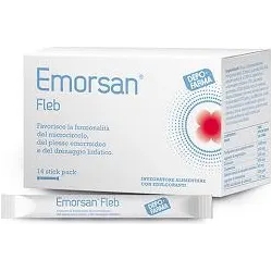 Emorsan Fleb 14 bustine stick - Integratore per il Microcircolo