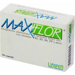 MaxiFLor 30 capsule - Integratore di fermenti lattici