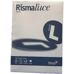 Rismaluce - Fogli A4 colore Bianco 200 g/mq - risma da 125 fogli