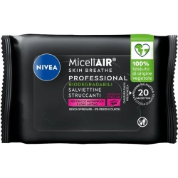 Nivea Micellair Skin Breathe Professional - 20 Salviette Struccanti