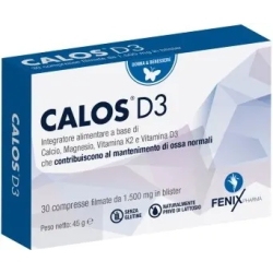 Calos D3 30 compresse - integratore per le ossa
