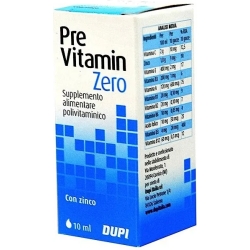 Previtamin Zero - integratore alimentare polivitaminico 10 ml