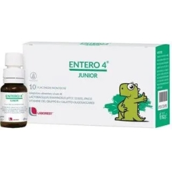 Entero 4 Junior 10 flaconcini - Integratore per il benessere intestinale
