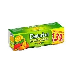 frutta mista - 3 vasetti di omogeneizzato da 80 g