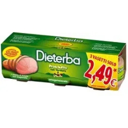 omogeneizzato prosciutto - 3 vasetti da 80 g