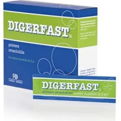 Digerfast - Polvere orosolubile per disturbi gastrointestinali 24 bustine