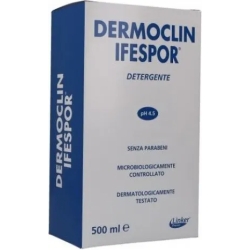 Dermoclin Ifespor detergente per pelle sensibile p.H 4.5 500 ml 