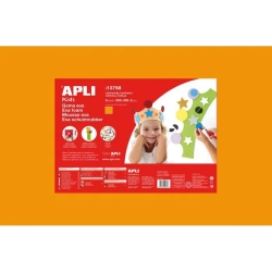 Gomma Eva 40 x 60 cm - 5 Fogli Arancio