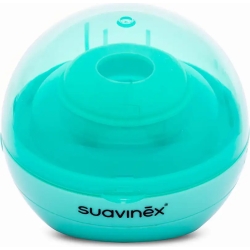 Suavinex Duccio - Sterilizzatore portatile per ciuccio colore acquamarina