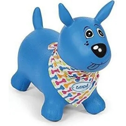 Mon Chien Sauteur - Cane Gonfiabile e cavalcabile Blu