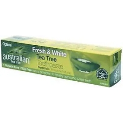 Optima Naturals Australian Tea Tree Fresh & White - dentifricio 100 ml