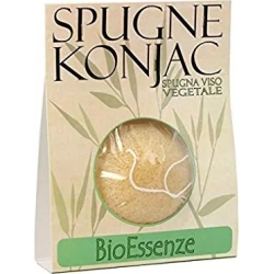 Bioessenze Spugna Konjac Arancio - spugna viso vegetale per pelli mature