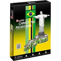 Puzzle 3D Cristo Redentore Rio de Janeiro - 22 pezzi