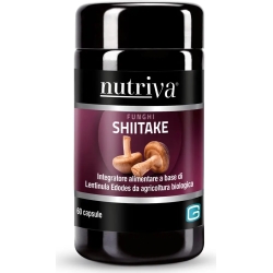 Nutriva Shiitake 60 Compresse - Integratore Immunostimolante