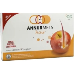 annurmets Hair 30 compresse - Integratore per capelli