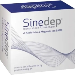 Sinedep - Integratore di Acido Folico e Magnesio 20 bustine