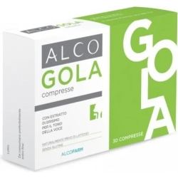 alco gola - integratore alimentare per il tono della voce 30 compresse
