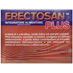 Erectosan Plus - Integratore per la disfunzione erettile 30 bustine