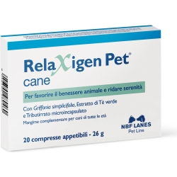 Relaxigen Pet - Per disturbi comportamentali del Cane 20 compresse