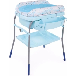 Chicco Cuddle & Bubble Bagnetto Fasciatoio colore Blu Oceano