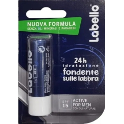 LABELLO Active For Men SPF 15 Burrocacao Nuova Formula