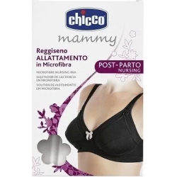 Chicco reggiseno allattamento microfibra taglia 5C Nero