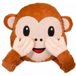 Cuscino peluche scimmia 30x36 cm