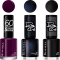 RIMMEL 60 Seconds Super Shine - Smalto Asciugatura Rapida N. 900 Rita's Black