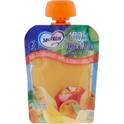 pouch - Merenda 100% Frutta Mista con Vitamina C 90 g