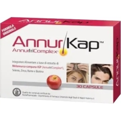 Annurkap 30 Capsule - integratore contro la caduta dei capelli