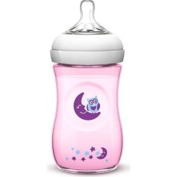 Avent Biberon Natural anticolica 260 ml con civetta