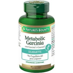 Nature S Bounty Metabolic Garcinia 60 capsule vegetali - Integratore alimentare