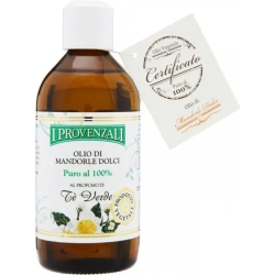 I Provenzali Olio di Mandorle Dolci Puro 100% Tè Verde 200 ml