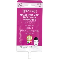 I Provenzali Maschera viso biologica alla rosa mosqueta 15 ml
