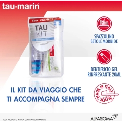 Tau-Kit Setole morbide - Spazzolino + Dentifricio 20 ml