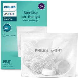 Avent Buste Per La Sterilizzazione A Vapore Nel Microonde 5 Pezzi