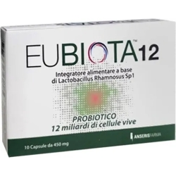 Eubiota 12 - Integratore per l’Equilibrio Intestinale 10 capsule