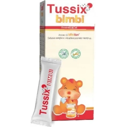 Tussix Bimbi 15 bustine stick - Integratore per le Vie Respiratorie