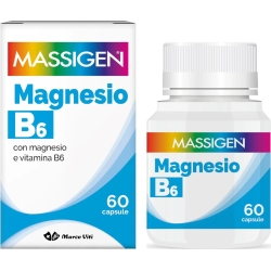 Massigen magnesio B6 60 capsule - integratore sistema nervoso
