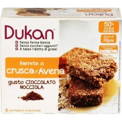 Barretta di Crusca d'avena al Cioccolato e Nocciola 150g