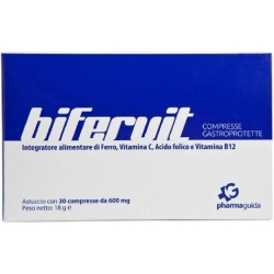 Bifervit 30 Compresse Da 600 mg - Integratore Di Ferro