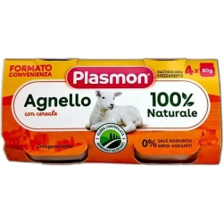 Plasmon Omogeneizzato di agnello 4x80 g
