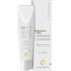 Canova Crema Solare Viso 50+ SPF Fluido Reoxall 100s Protezione Molto Alta 50 ml