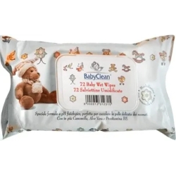 Salviette detergenti bimbo vaschetta morbida 72 salviettine
