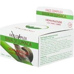 Crema Multiuso Alla Bava Di Lumaca Viso Mani Corpo 200 ml