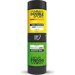 Double sport daily training- bagno doccia 170 ml + shampoo 170 ml