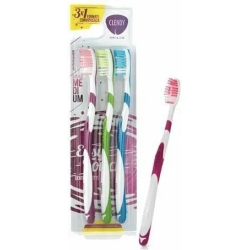 Clendy Easy Touch - Spazzolino Medium Set 3 spazzolini