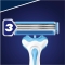 GILLETTE Sensor3 Cool - 5 Rasoi Usa E Getta A 3 Lame Effetto Rinfrescante