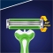 GILLETTE Sensor3 Sensitive - 5 Rasoi Usa E Getta A 3 Lame Per Pelli Sensibili