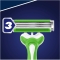 GILLETTE Sensor3 Sensitive - 5 Rasoi Usa E Getta A 3 Lame Per Pelli Sensibili